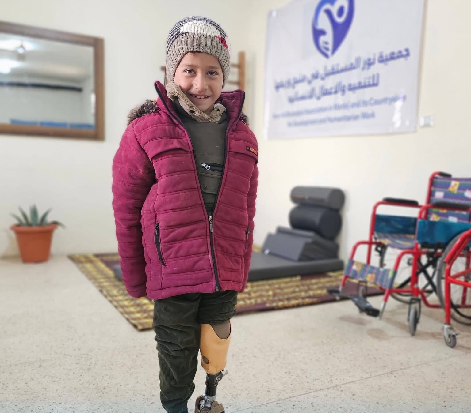 Prosthetic Limb Support Project for Amputees in Manbij